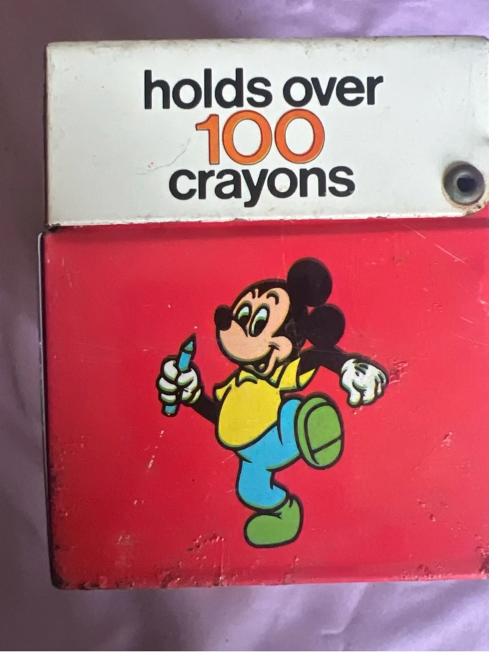 Disney Red Mickey Mouse Pencil Case
